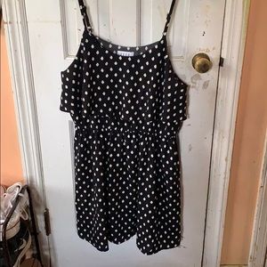 Black and White Polka Dot Dress